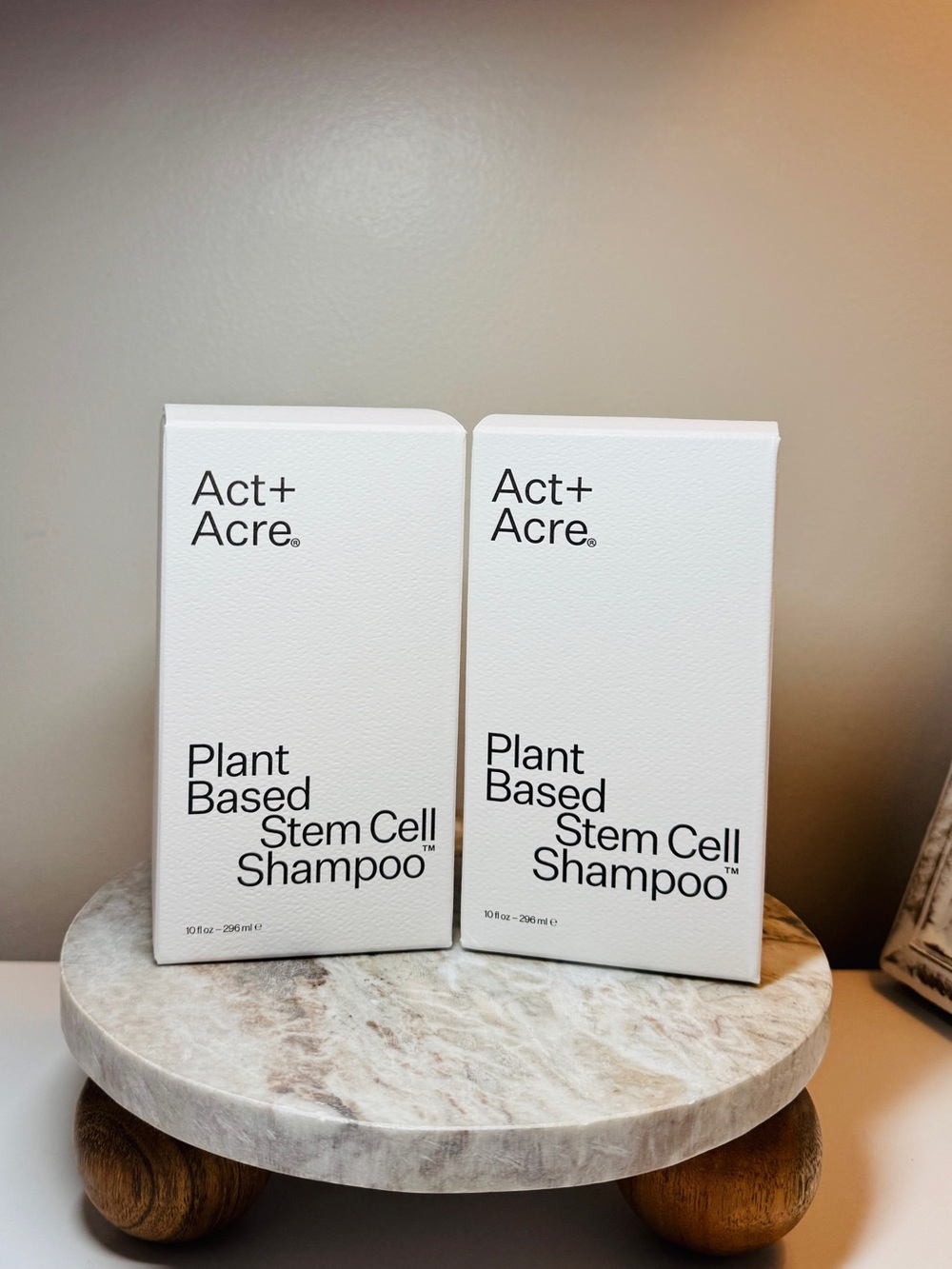 Act+Acre Plant Based Stem Cell Shampoo - 2 Bottles